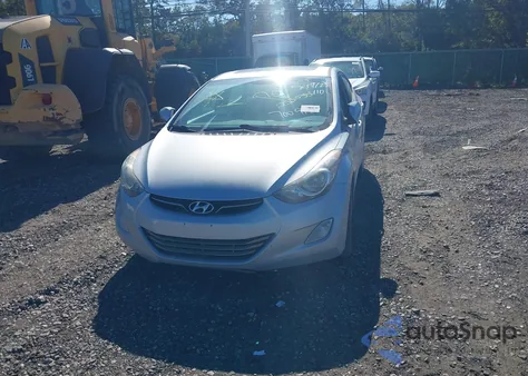 2013 Hyundai Elantra Limited из США, поврежденный, VIN 5NPDH4AE3DH389964